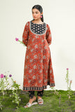 Safwa Embroidered Lawn Pret 2Pc Suit ( Ready To Wear ) P000909