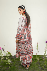 Safwa Printed Lawn Pret 2Pc Suit ( Ready To Wear ) P000910
