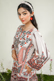 Safwa Printed Lawn Pret 2Pc Suit ( Ready To Wear ) P000910