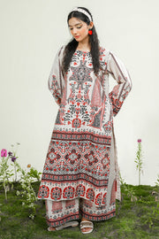 Safwa Printed Lawn Pret 2Pc Suit ( Ready To Wear ) P000910