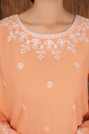 Safwa Embroidered Formal 2PC Ready to Wear Suit - P000925