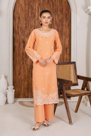 Safwa Embroidered Formal 2PC Ready to Wear Suit - P000925