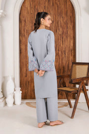 Safwa Embroidered Formal 2PC Ready to Wear Suit - P000934