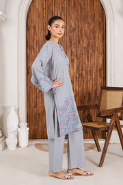 Safwa Embroidered Formal 2PC Ready to Wear Suit - P000934
