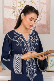 Safwa Embroidered Formal 2PC Ready to Wear Suit - P000937