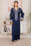 Safwa Embroidered Formal 2PC Ready to Wear Suit - P000937