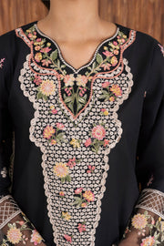 Safwa Embroidered Formal 2PC Ready to Wear Suit - P000939