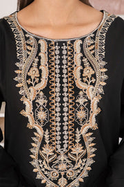 Safwa Embroidered Formal 2PC Ready to Wear Suit - P000945
