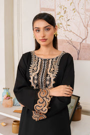 Safwa Embroidered Formal 2PC Ready to Wear Suit - P000945