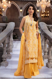 Gul Ahmed Premium Embroidered Lawn Unstitched 3Pc Suit PM-42007-4