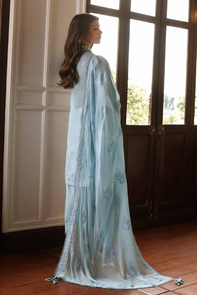 Gul Ahmed Premium Embroidered Lawn Unstitched 3Pc Suit PM-42013