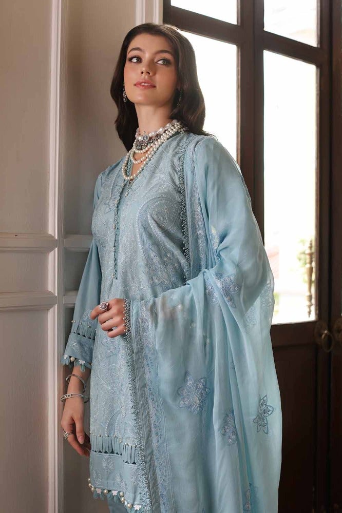 Gul Ahmed Premium Embroidered Lawn Unstitched 3Pc Suit PM-42013
