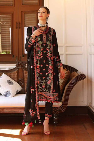 Gul Ahmed Premium Embroidered Lawn Unstitched 3Pc Suit PM-42024