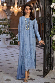 Gul Ahmed Premium Embroidered Lawn Unstitched 3Pc Suit PM-42027