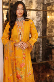Gul Ahmed Premium Embroidered Lawn Unstitched 3Pc Suit PM-42035
