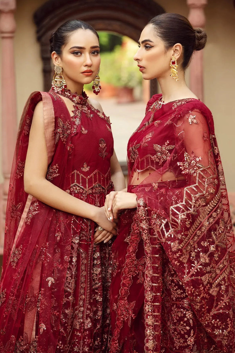 Alizeh Fashion Shahtaj Formal Wedding Embroidered 3PC Suit D-03 Rungrez