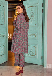 Ruby by Safwa Printed Fine Doria Cambric Unstitched 2Pc Suit RBY-07
