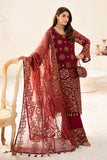 Alizeh Fashion Luxury Embroidered Chiffon Unstitched 3Pc Suit AF-CH-2170-Aween