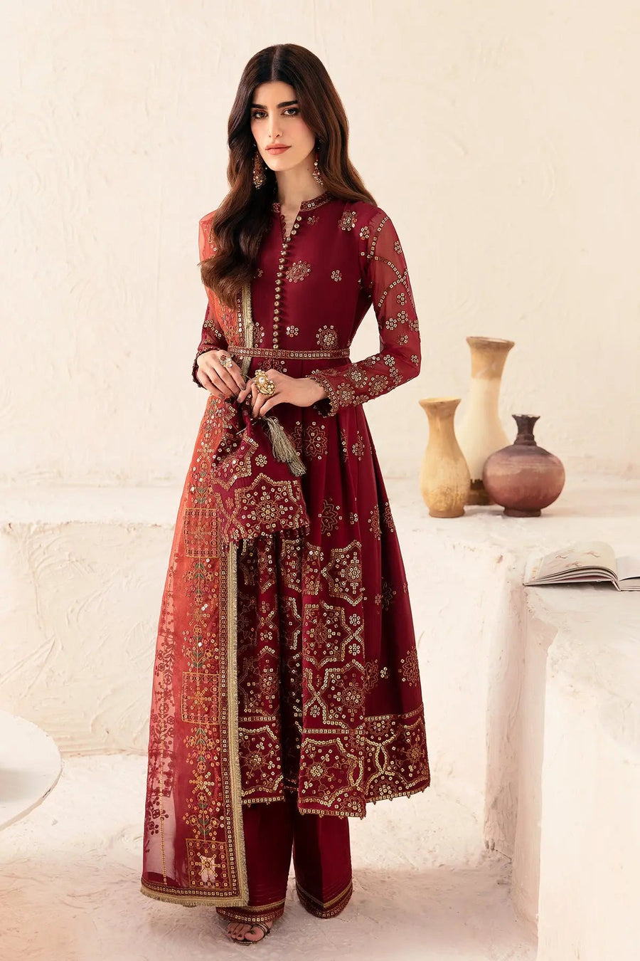 AF-CH-2170-Aween Embroidered Chiffon