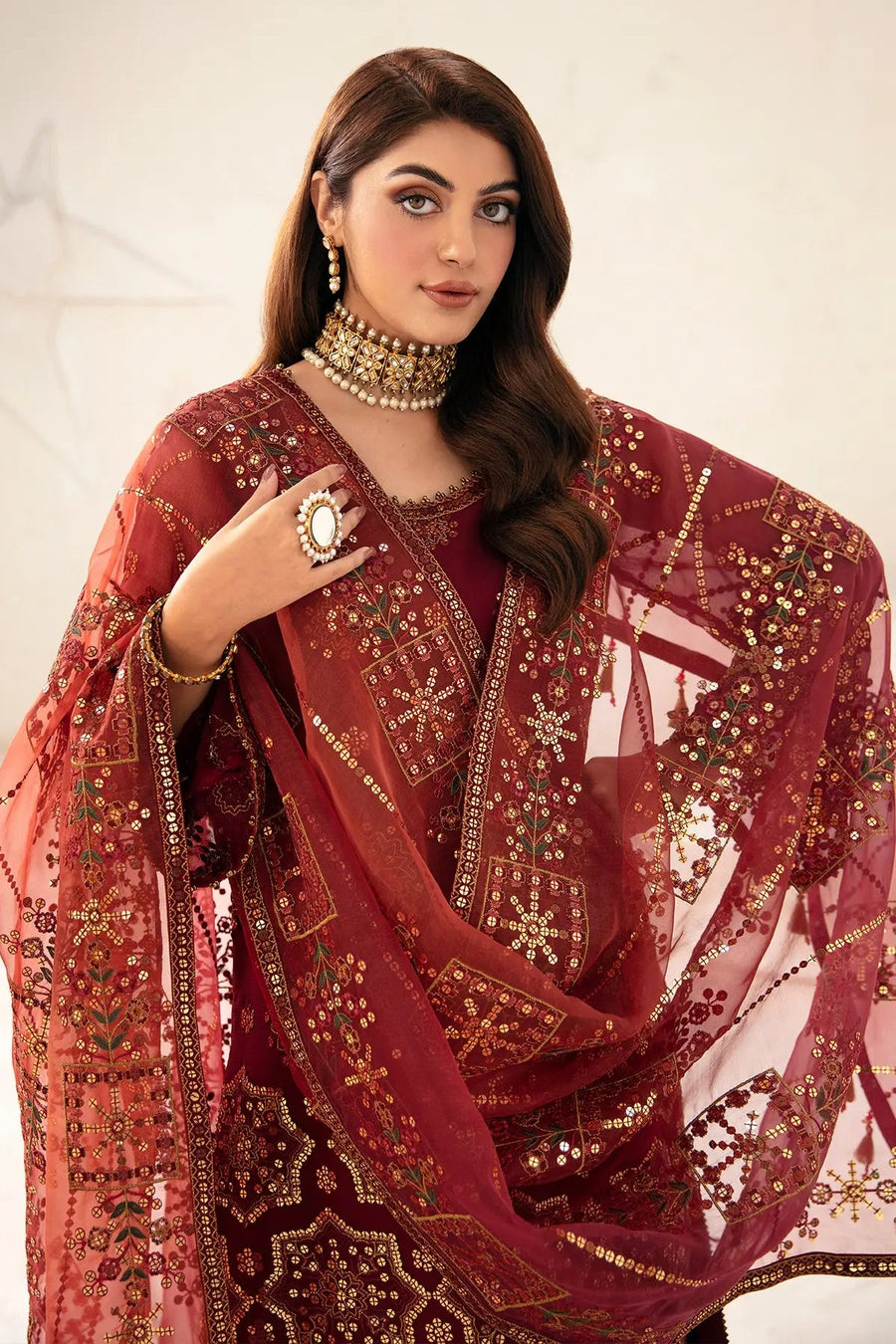AF-CH-2170-Aween Embroidered Chiffon