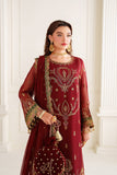 Dua by Alizeh Fashion Embroidered Chiffon Unstitched 3Pc Suit AF-DUA-3023-Roop