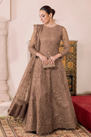 AF-DUA-3010-Ryan Beige Embroidered Chiffon