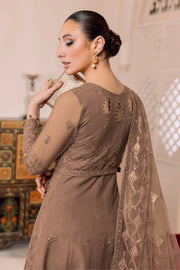 AF-DUA-3010-Ryan Beige Embroidered Chiffon