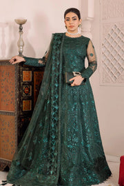 AF-DUA-3009-Ryan Green Embroidered Chiffon