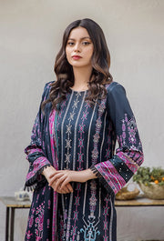Saira Bano by Humdum Embroidered Lawn Unstitched 3Pc Suit D-06
