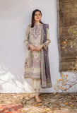 Saira Bano by Humdum Embroidered Lawn Unstitched 3Pc Suit D-09
