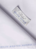 PASHA Silver Storm Latha Pure White Unstitched Suit for Men
