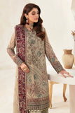 Alizeh Fashion Luxury Embroidered Chiffon Unstitched 3Pc Suit AF-CH-2166-Aysun