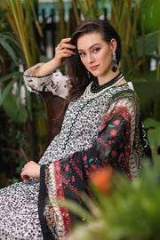 Gul Ahmed Premium Embroidered Lawn Unstitched 3Pc Suit SSM-42007