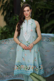Gul Ahmed Premium Embroidered Lawn Unstitched 3Pc Suit SSM-42009