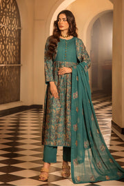 Suroor by Safwa Embroidered Karandi Unstitched 3Pc Suit SUR-01