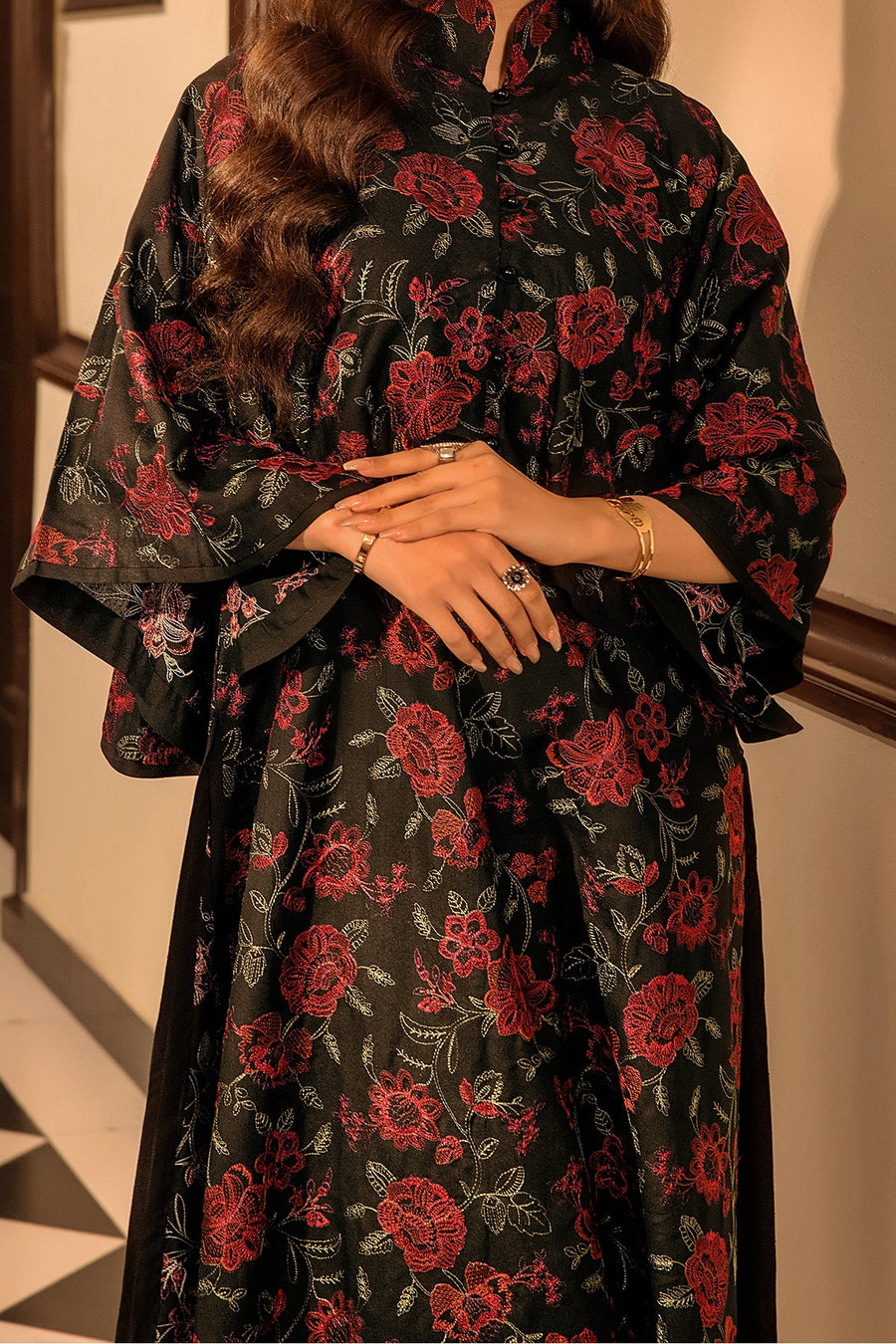 Suroor by Safwa Embroidered Karandi Unstitched 3Pc Suit SUR-05