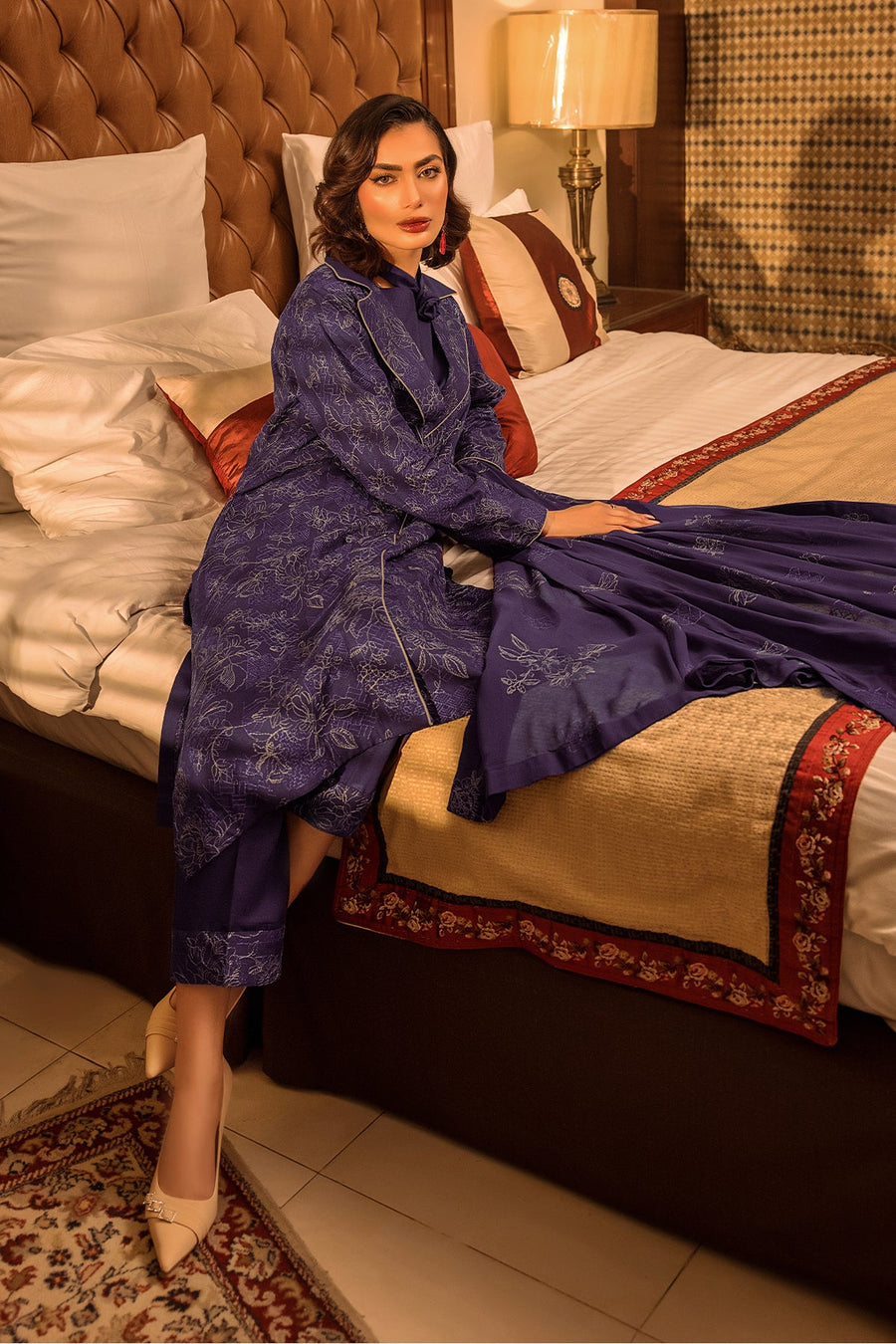 Suroor by Safwa Embroidered Karandi Unstitched 3Pc Suit SUR-06