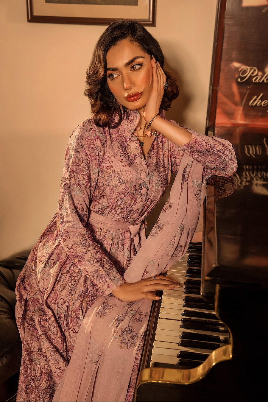 Suroor by Safwa Embroidered Karandi Unstitched 3Pc Suit SUR-07