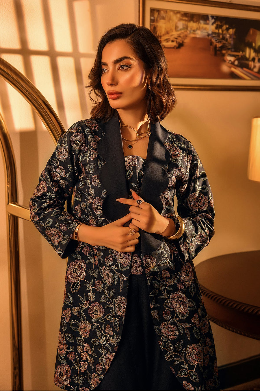 Suroor by Safwa Embroidered Karandi Unstitched 3Pc Suit SUR-09