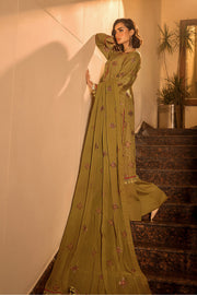 Suroor by Safwa Embroidered Karandi Unstitched 3Pc Suit SUR-10
