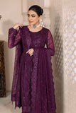 DUA by Alizeh Fashion Embroidered Chiffon Unstitched 3Pc Suit D-3A