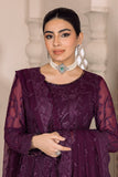 DUA by Alizeh Fashion Embroidered Chiffon Unstitched 3Pc Suit D-3A