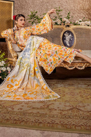 Amelia by Safwa Digital Printed Viscose Unstitched 3Pc Suit USM-07