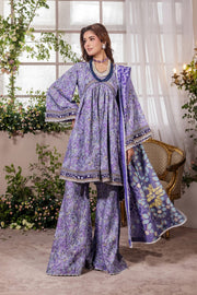 Amelia by Safwa Digital Printed Viscose Unstitched 3Pc Suit USM-09