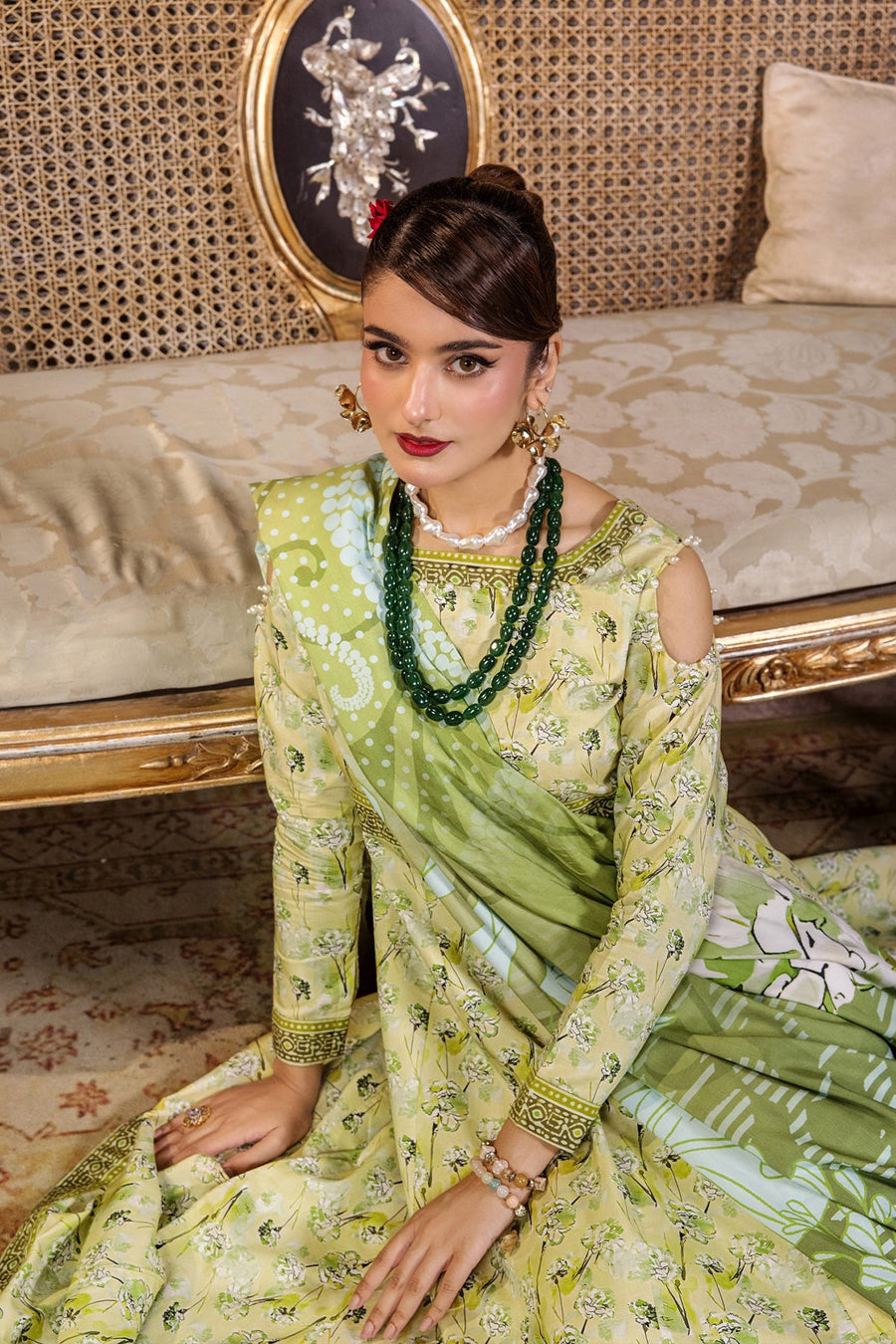 Amelia by Safwa Digital Printed Viscose Unstitched 3Pc Suit USM-10