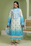Zellbury Summer Embroidered Lawn Unstitched 2Pc Suit WUS24E21694