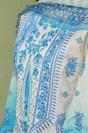 Zellbury Summer Embroidered Lawn Unstitched 2Pc Suit WUS24E21694