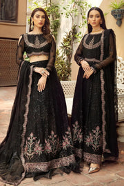 Alizeh Fashion Shahtaj Formal Wedding Embroidered 3PC Suit D-11 Zebaish