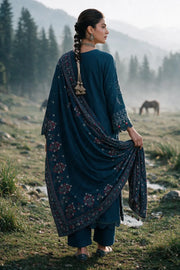 Zellbury Embroidered Khaddar Unstitched 3Pc Suit WUWQ1E30342