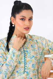 Noorangi Kaif Dull Silk 2 Piece Pret Suit WP-02